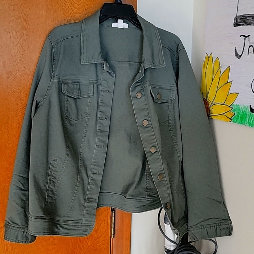 Green jacket